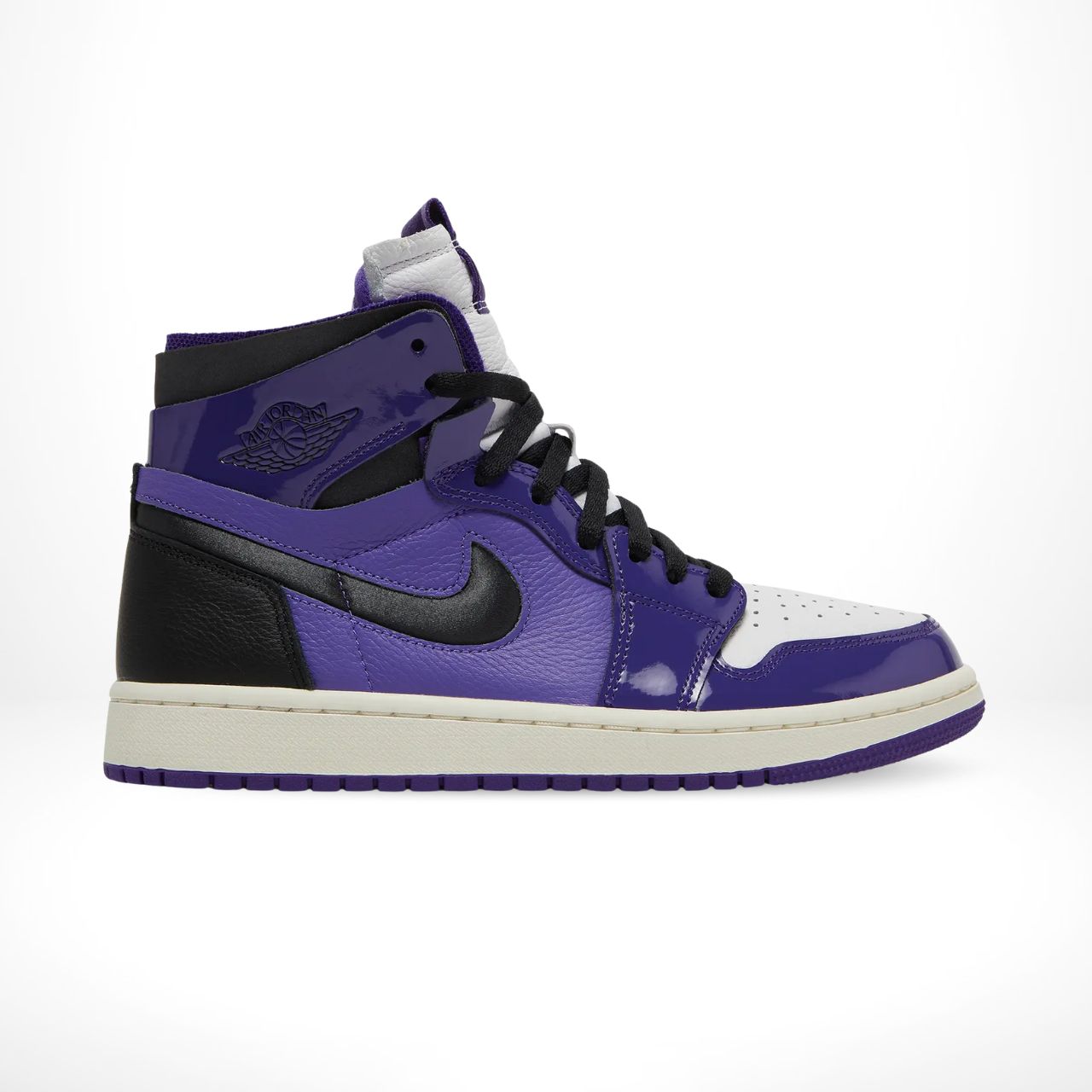 Air Jordan 1 High Zoom Air CMFT Purple Patent White