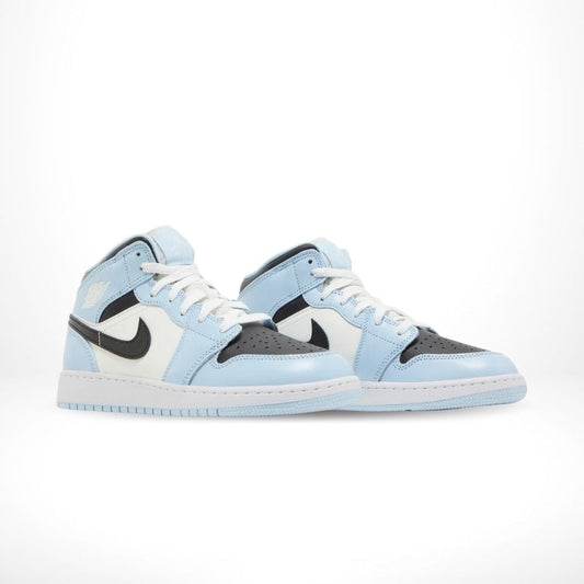 Air Jordan 1 Mid Ice Blue White