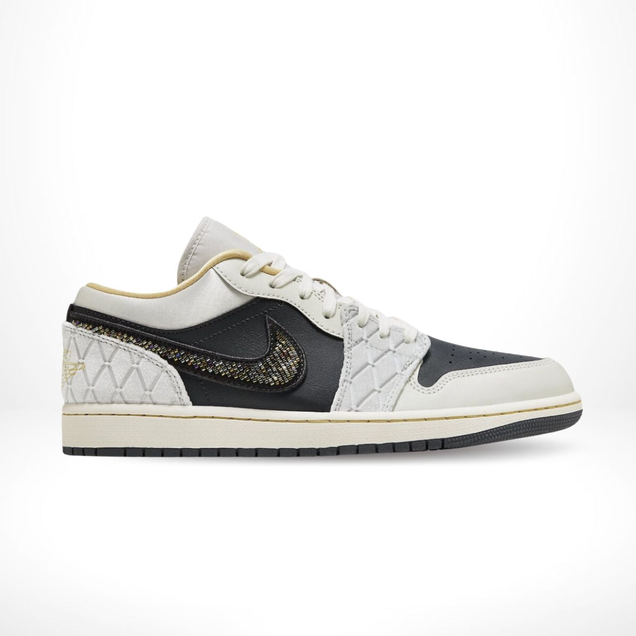 Air Jordan 1 Low Beaded Swoosh