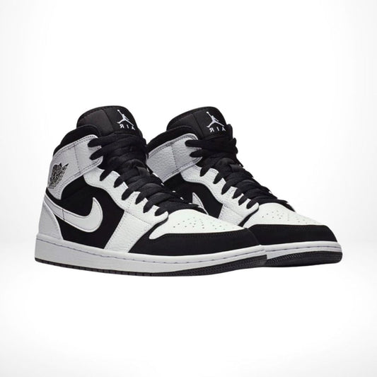 Air Jordan 1 Retro Mid Tuxedo Black White