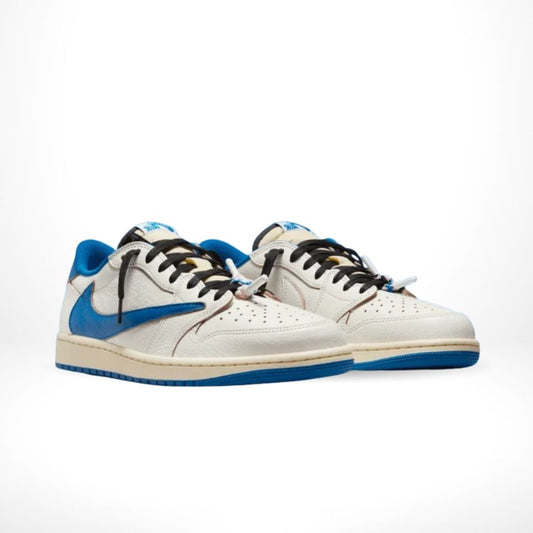 Air Jordan 1 Low OG x Travis Scott x Fragment Military Blue